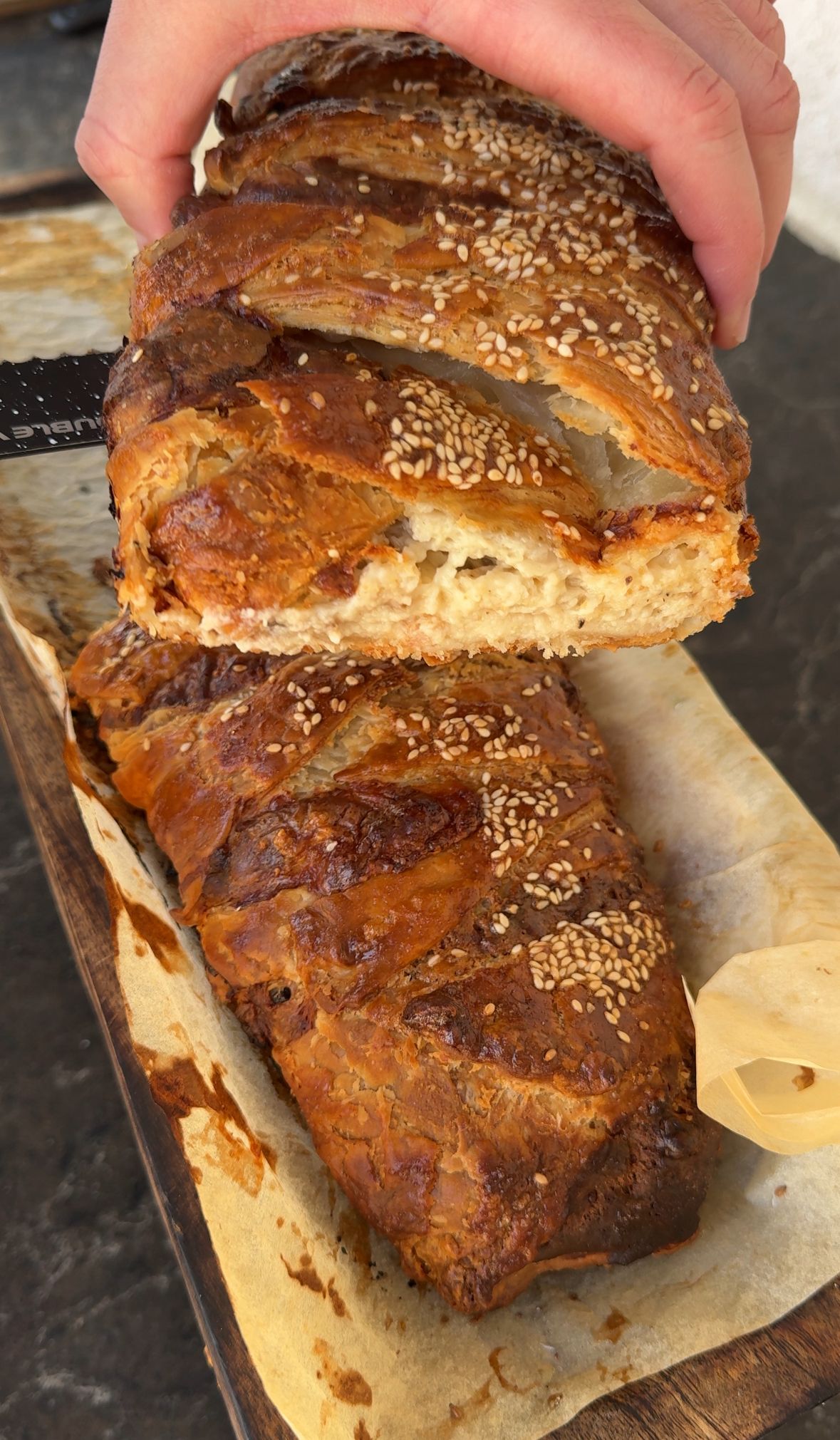 מאפה בטטה ופטריות